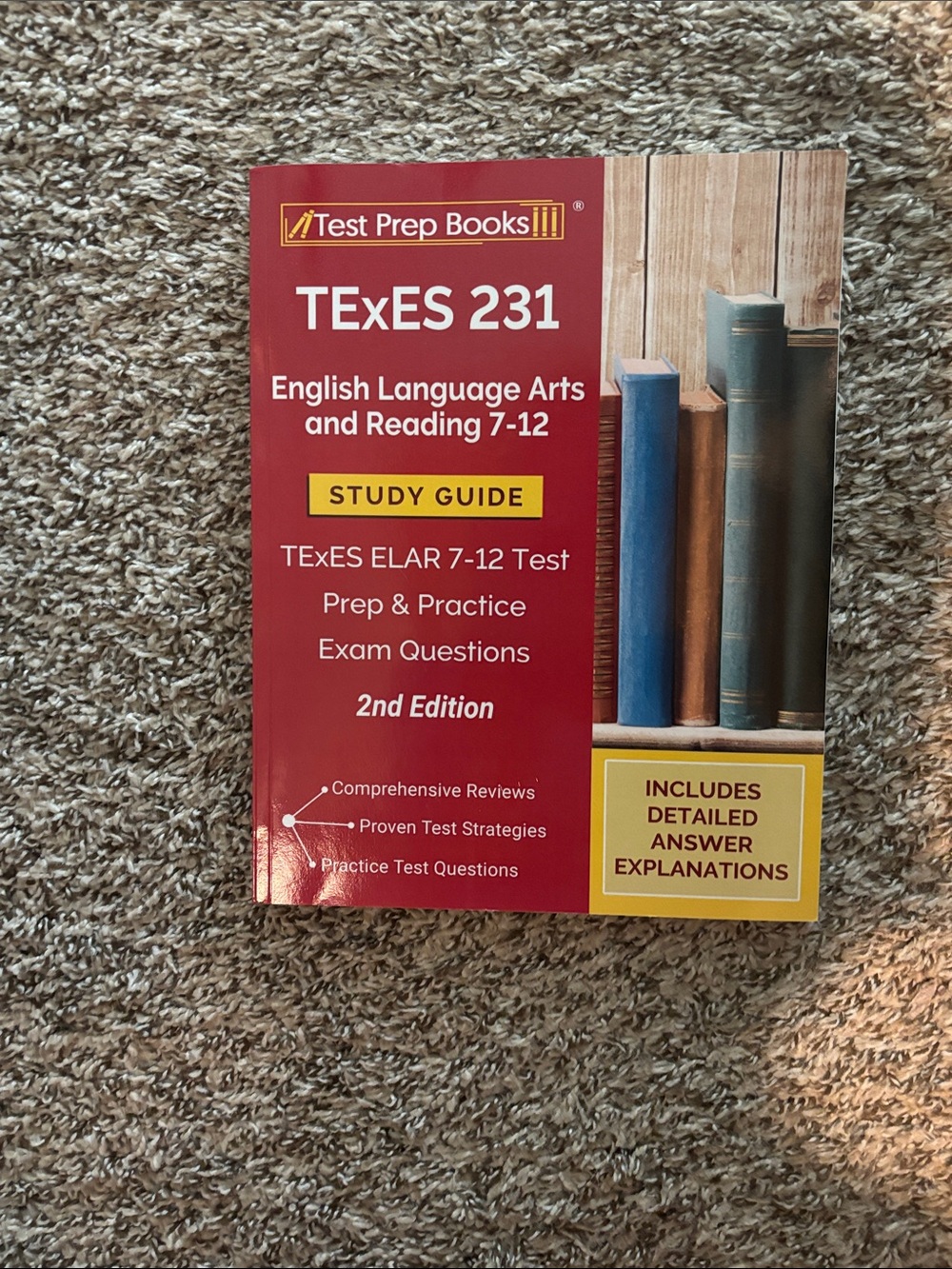 TExES 231 English Language Arts & Reading 7-12 Study Guide - Red